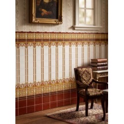 Azulejo Mediterráneo Casa Muñecas 1:12 y 1:24 (27,5x15cm)