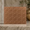 Artesonado cobre 36000 relieve | Casa muñecas