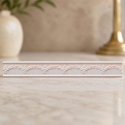 White Plastwork Moulding 34911W | Dollhouse