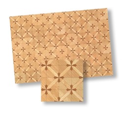 Parquet 34606 con cenefa | Casa muñecas